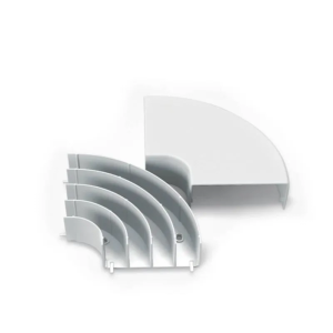 FDCP BRANCA CURVA PLANA PLASTICO