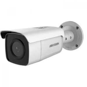 Hikvision DS-2CD2T46G2-ISU/SL - Câmera Bullet 4 MP AcuSense com Luz Estroboscópica e Aviso Audível